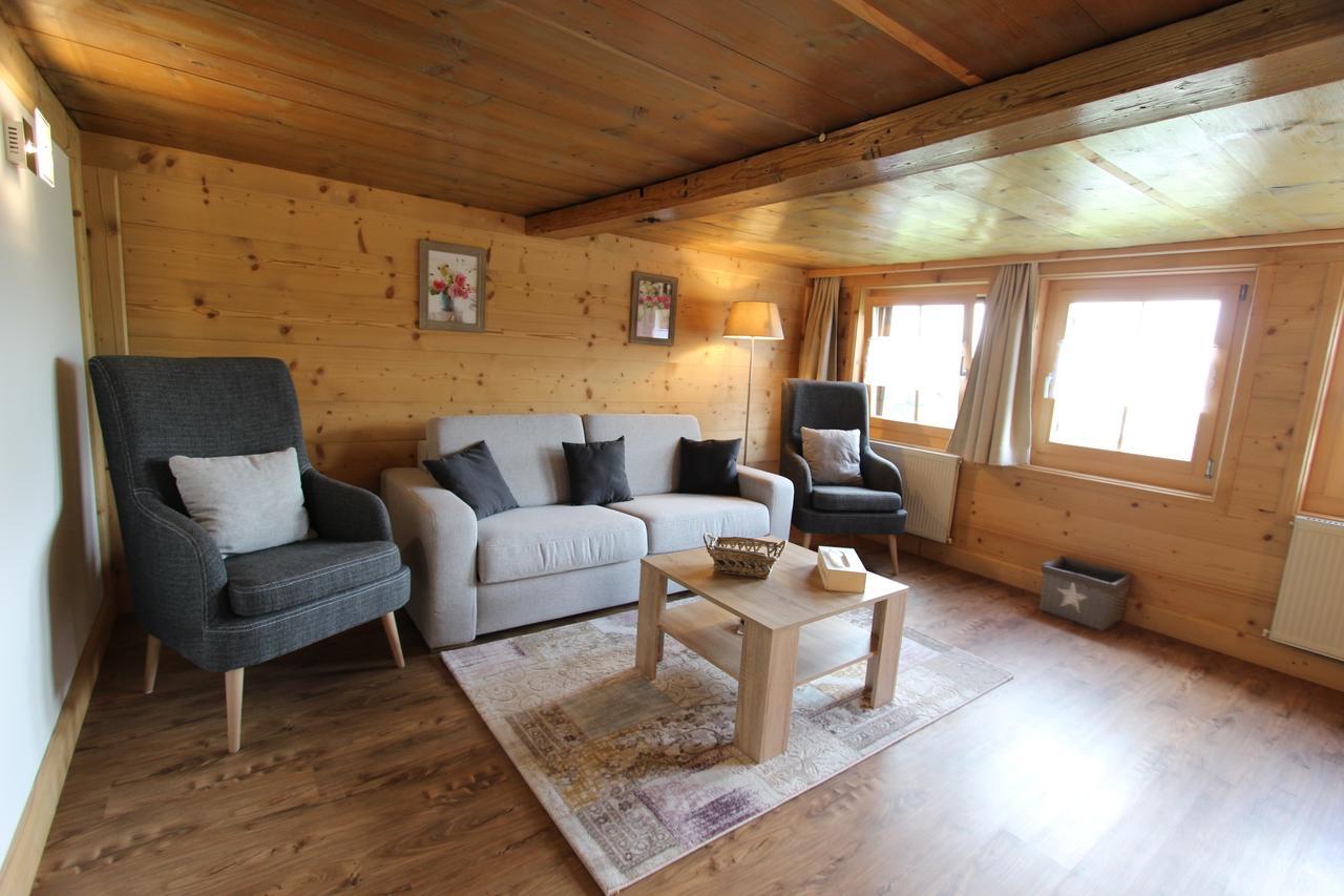 Ferienwohnung Les Mourriaux Chateau-d'Oex Exterior foto