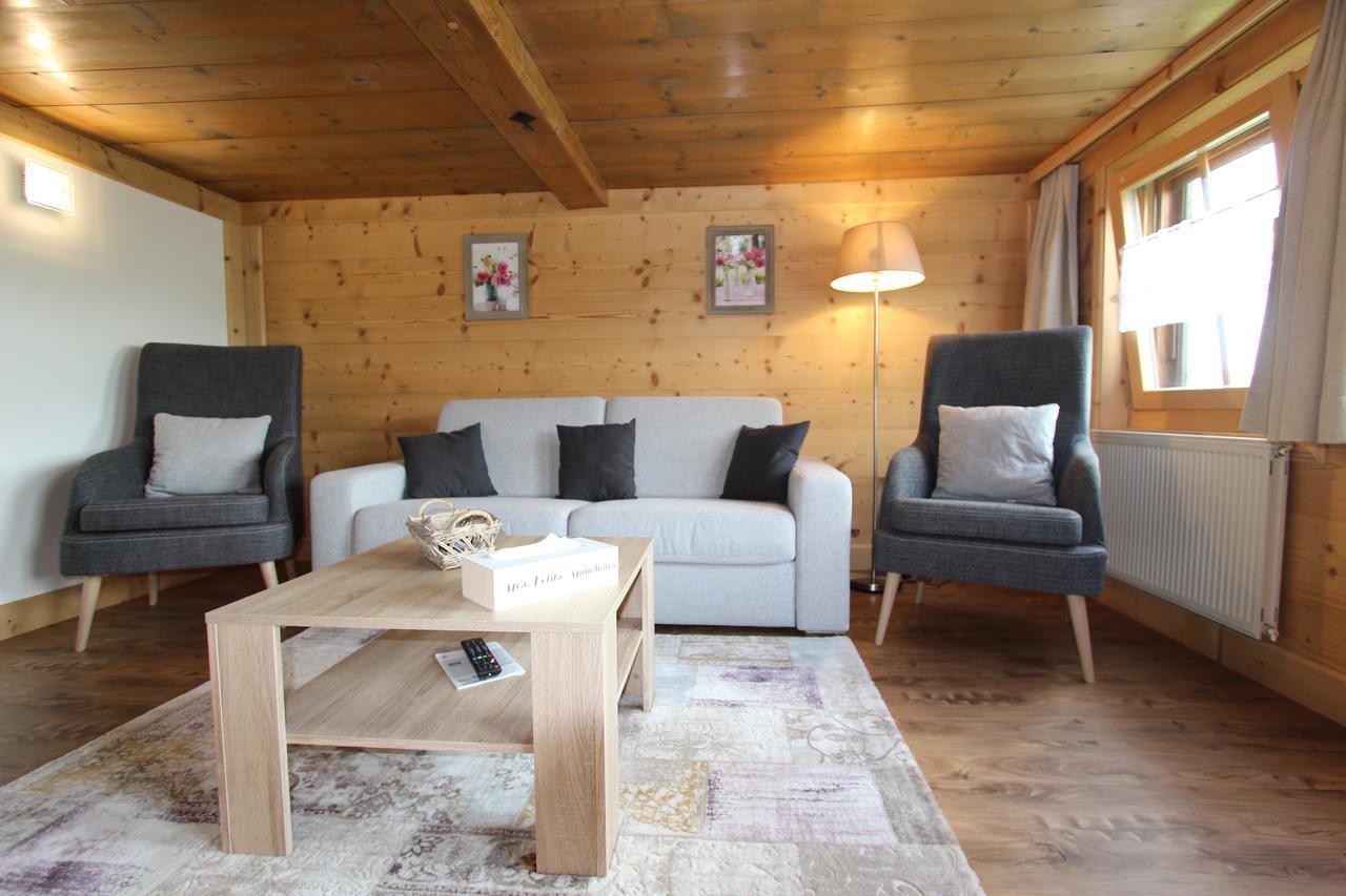 Ferienwohnung Les Mourriaux Chateau-d'Oex Exterior foto
