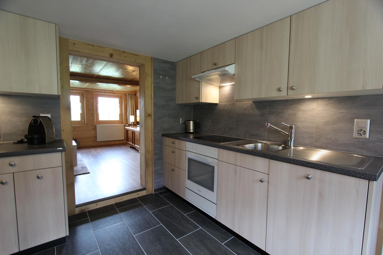 Ferienwohnung Les Mourriaux Chateau-d'Oex Exterior foto