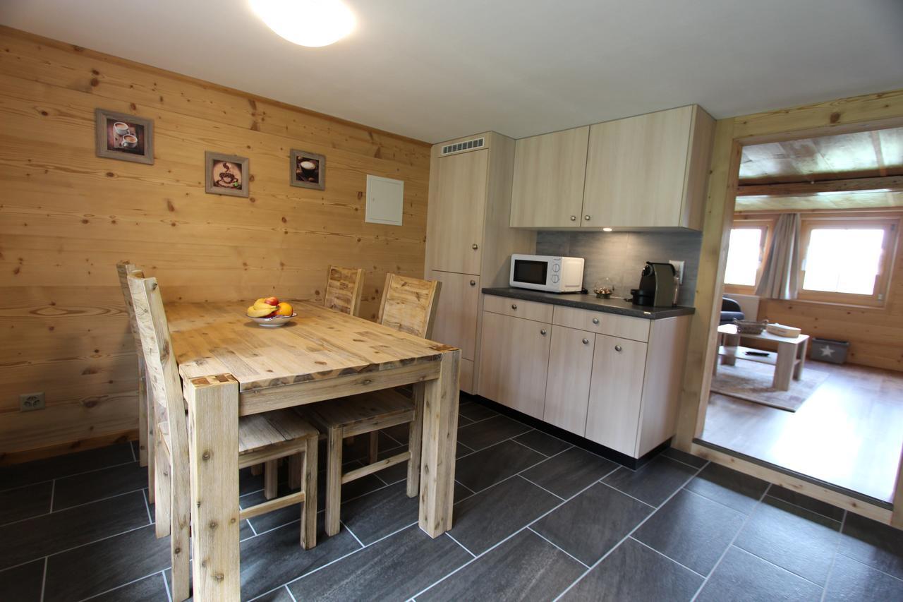 Ferienwohnung Les Mourriaux Chateau-d'Oex Exterior foto